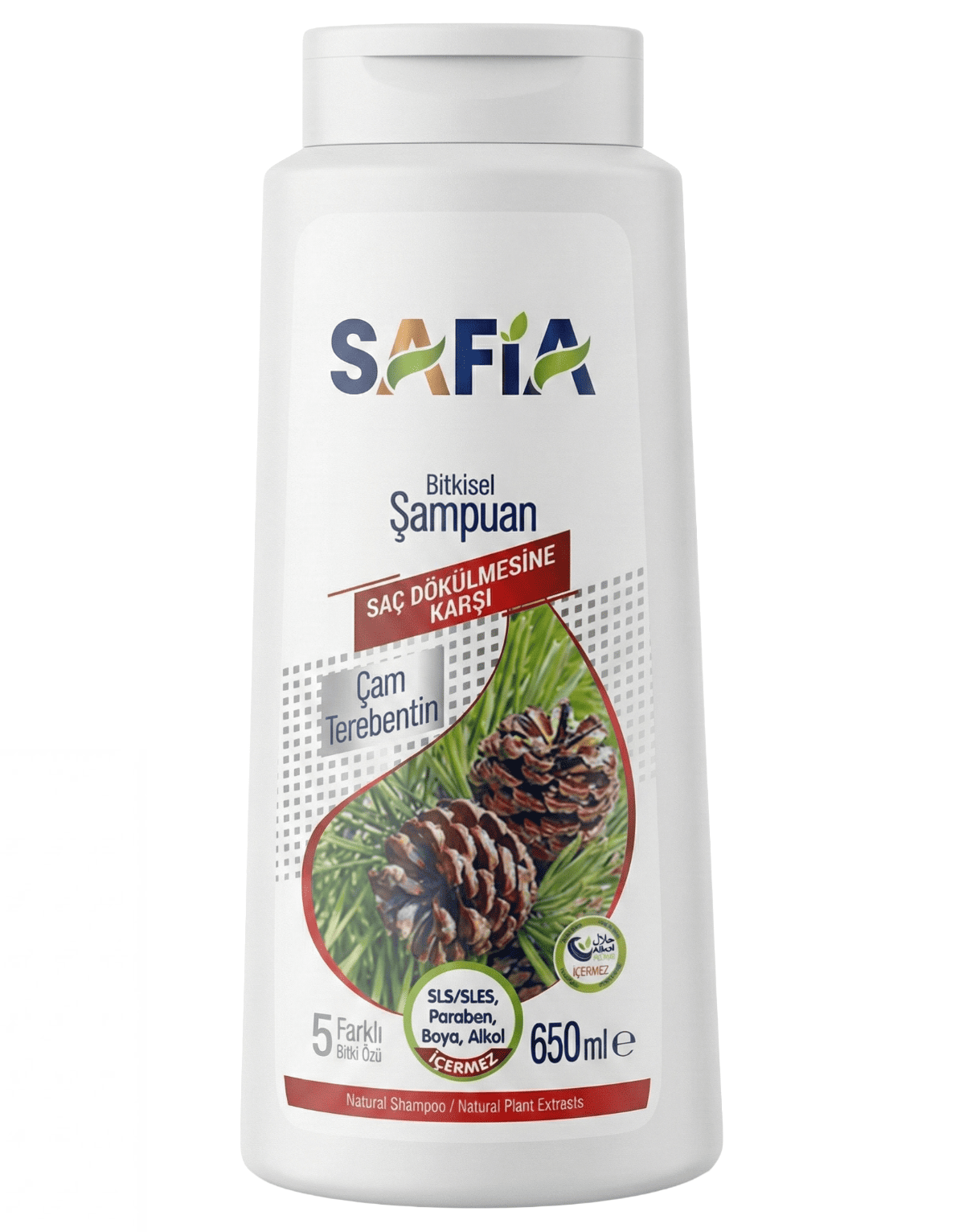 Safia Saç Dökülmesine Karşı Şampuan 650 ml